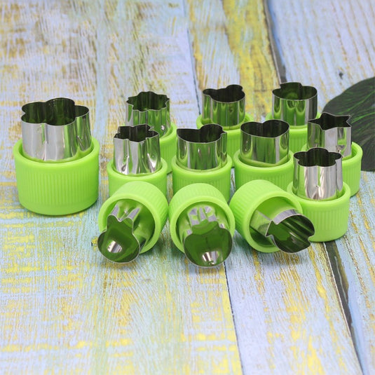 Flower & Star Food Cutter Set