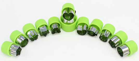 Flower & Star Food Cutter Set