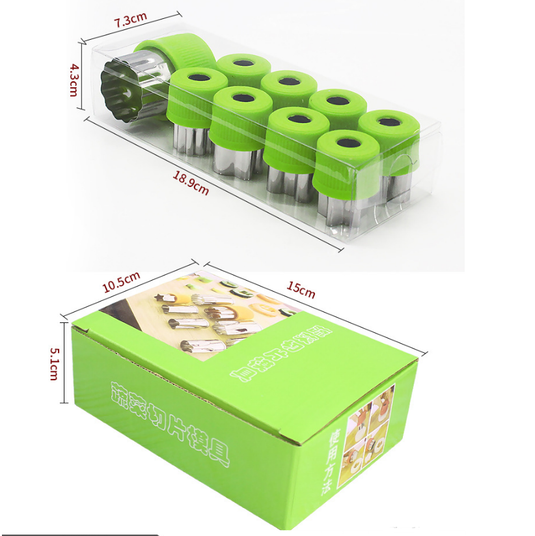 Flower & Star Food Cutter Set