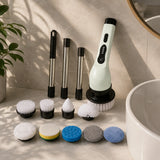 Electric Spin Cleaning Brush 9-in-1