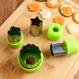 Flower & Star Food Cutter Set
