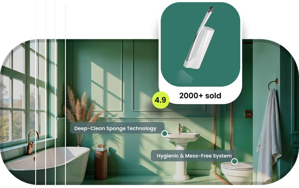 Disposable Toilet Brush