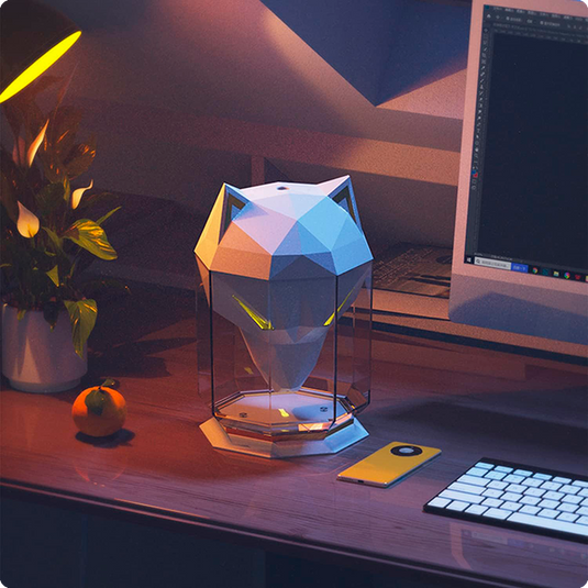 Wolf Shaped Humidifier =